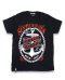 Six Bunnies ANCHOR black Kids T-Shirt. 
